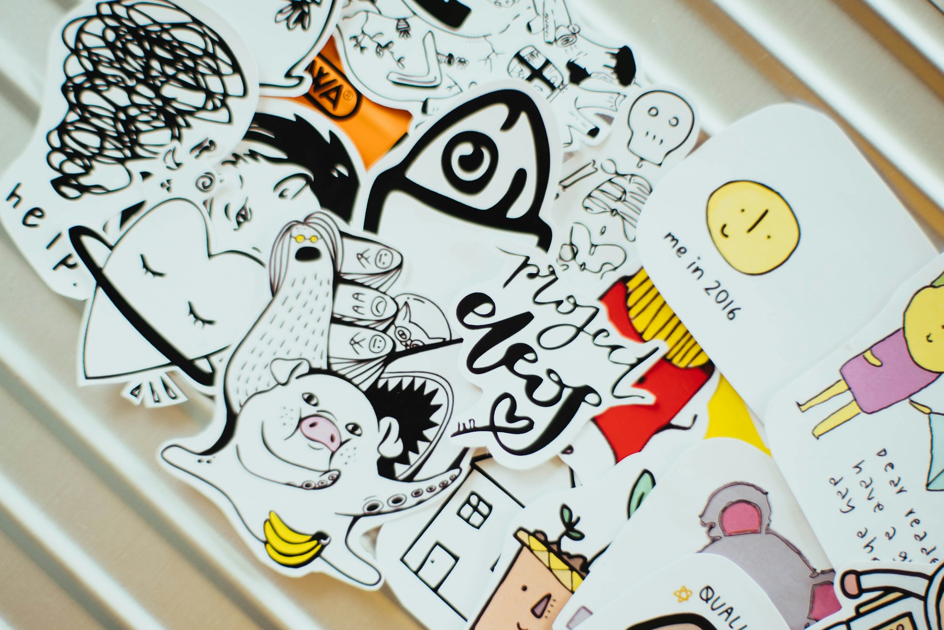 Stickers op rol
