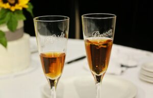 plastic champagneglazen